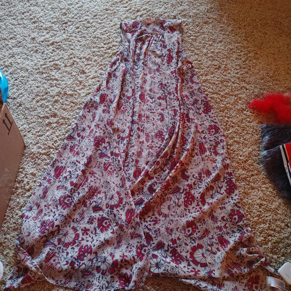 SOLD Long Duster Vest